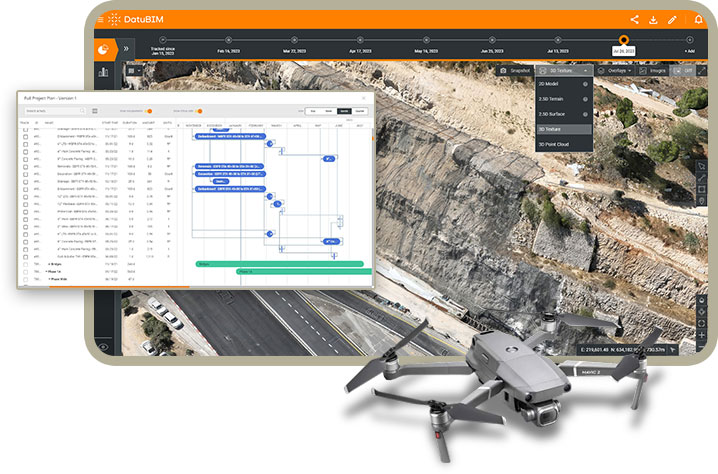 DatuBIM is the drone software for heavy civil construction.